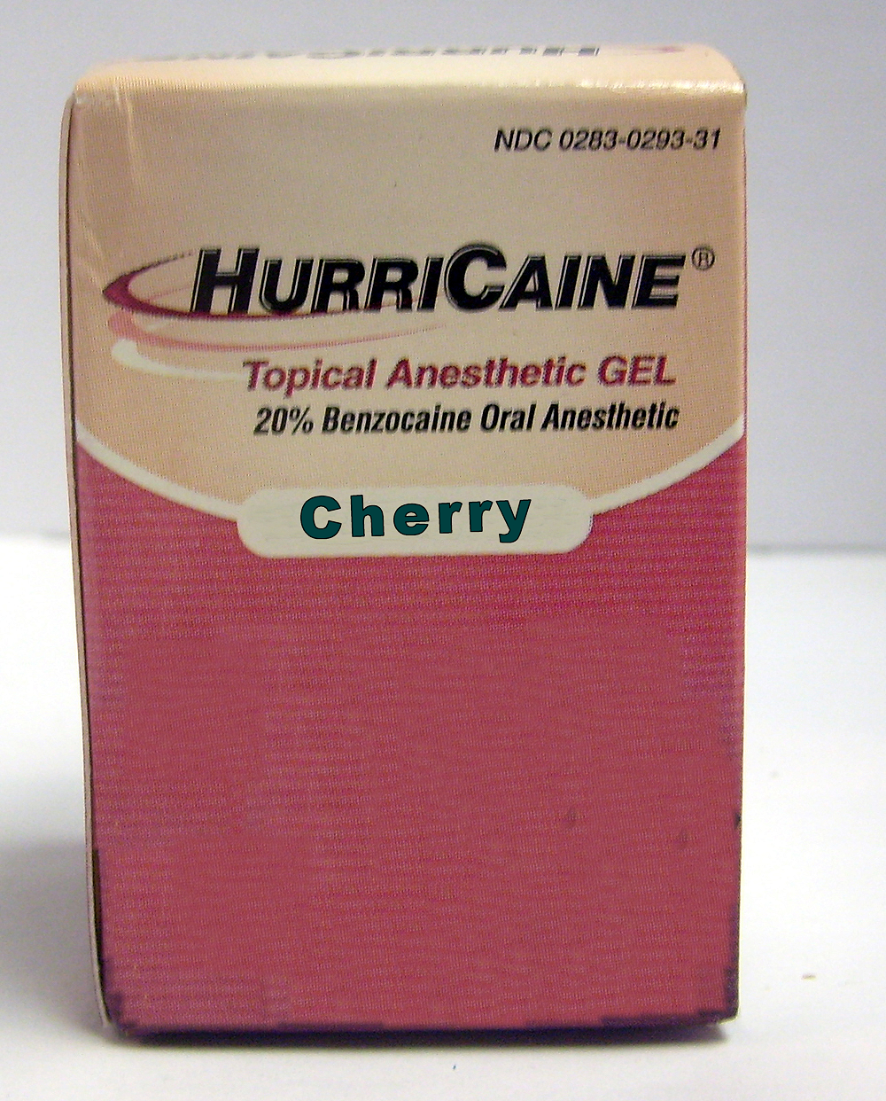 Hurricaine Gel Anesthetic - Cherry - Click Image to Close